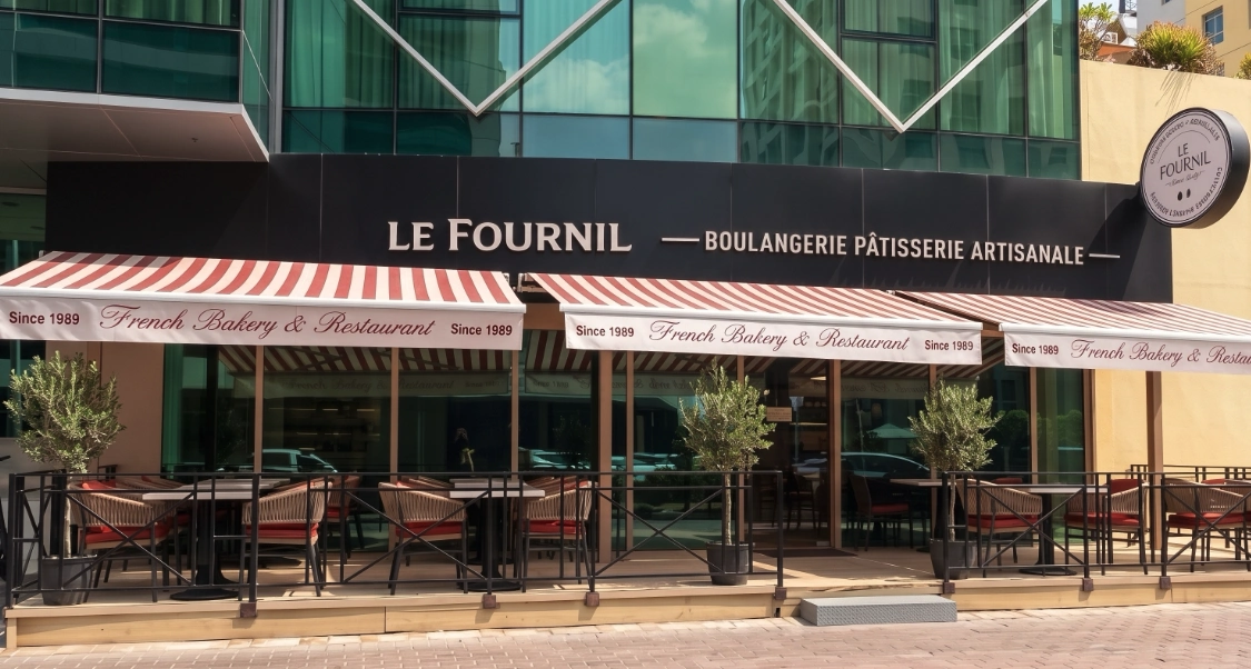 Le Fournil restaurant in Dubai Marina, Dubai