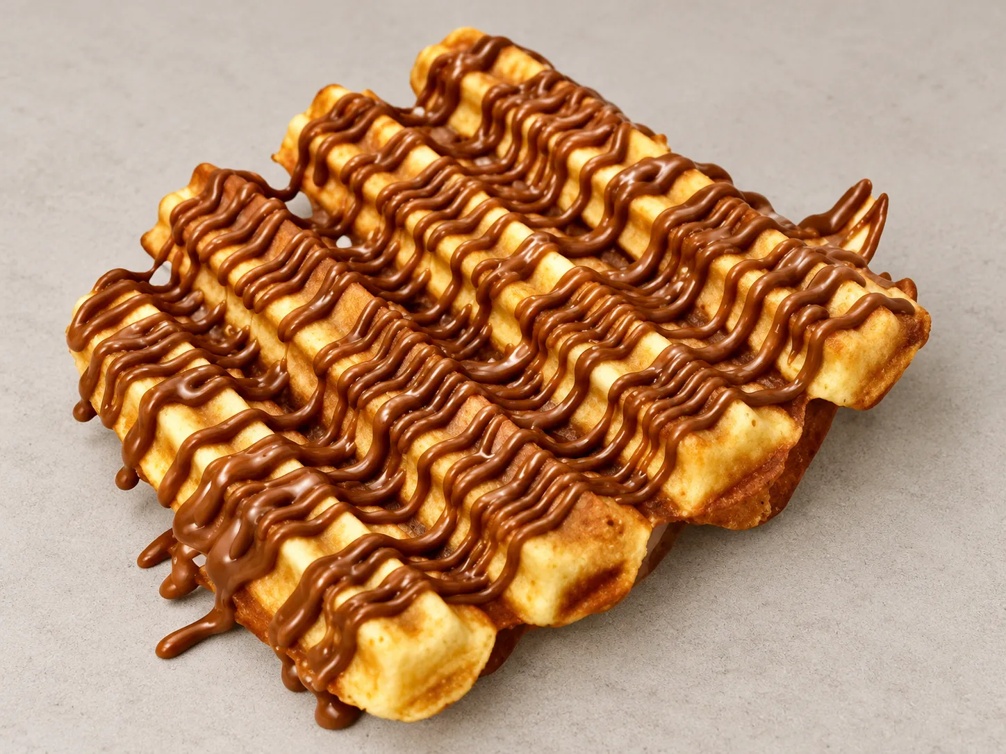 Waffle Churros at Choco Fondue