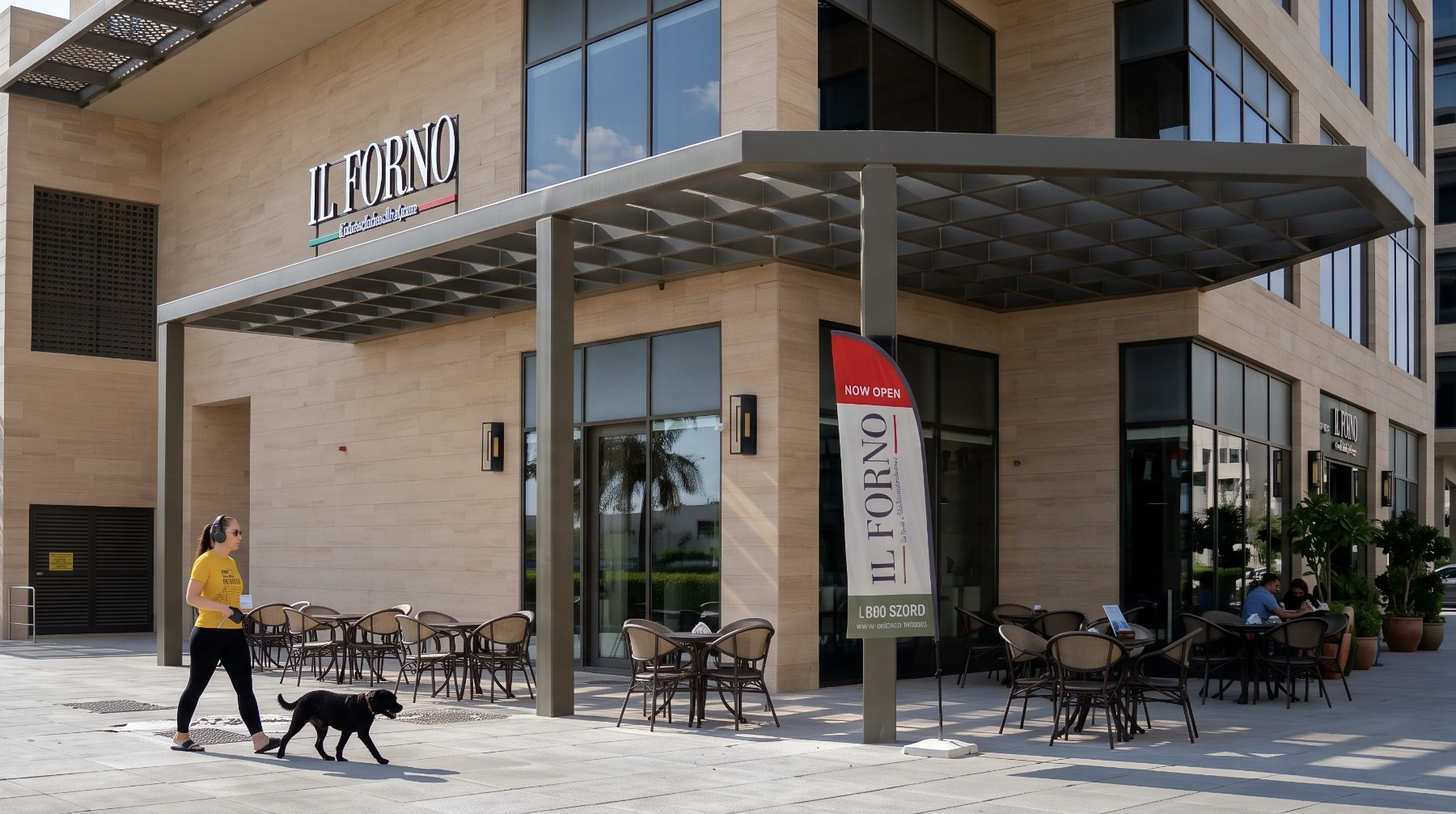 Il Forno restaurant in Town Square, Dubai