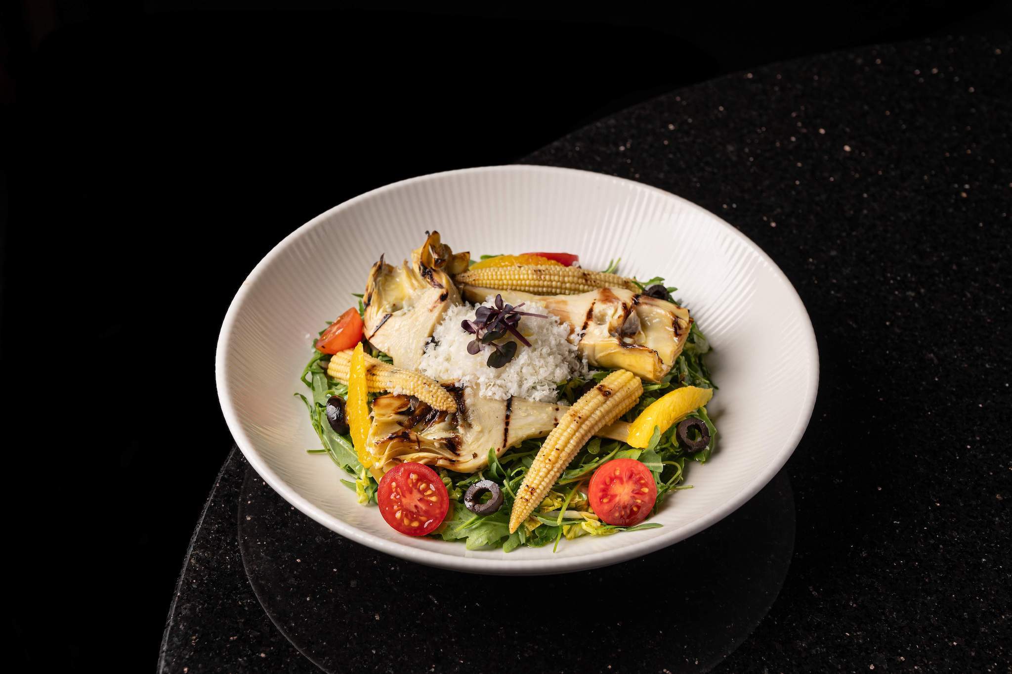 Grilled Artichoke Salad at Bebek
