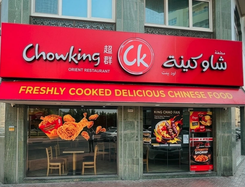 Chowking restaurant in Al Satwa, Dubai