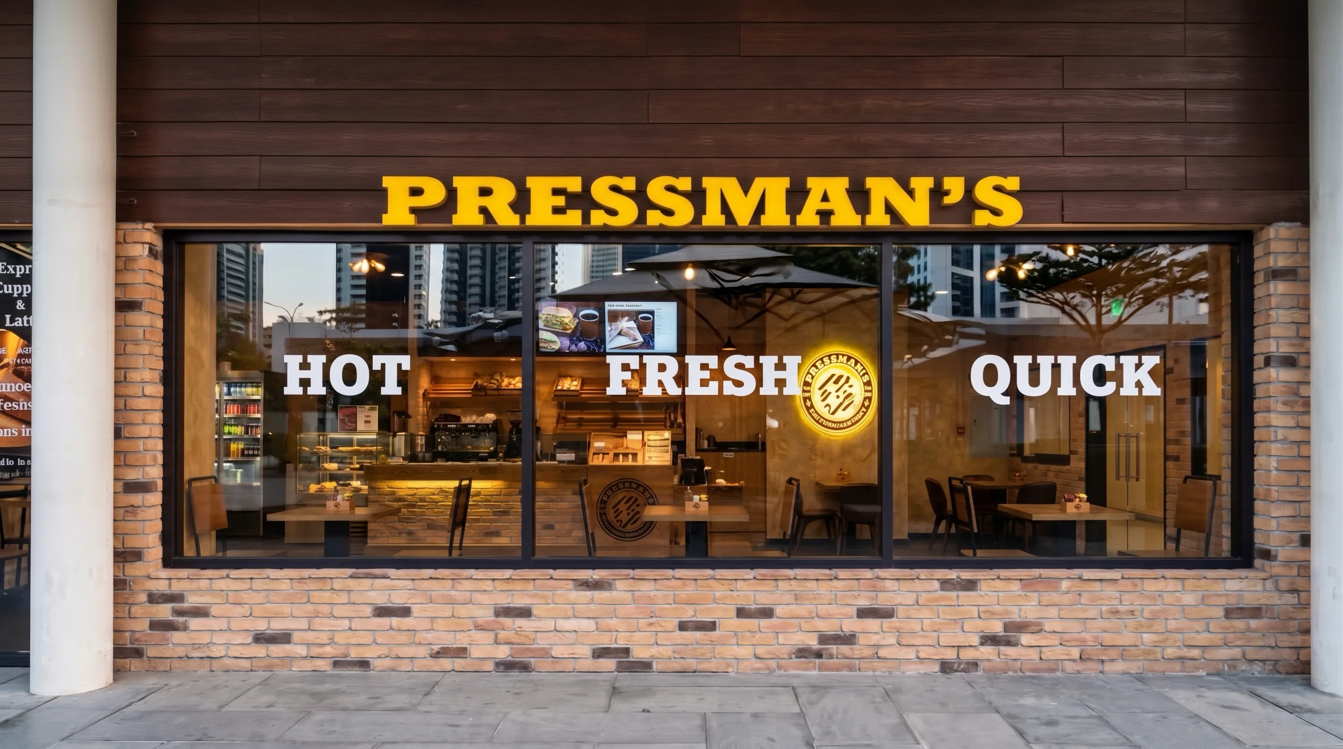 Pressman's Pressed Sandwiches restaurant in JLT, Dubai