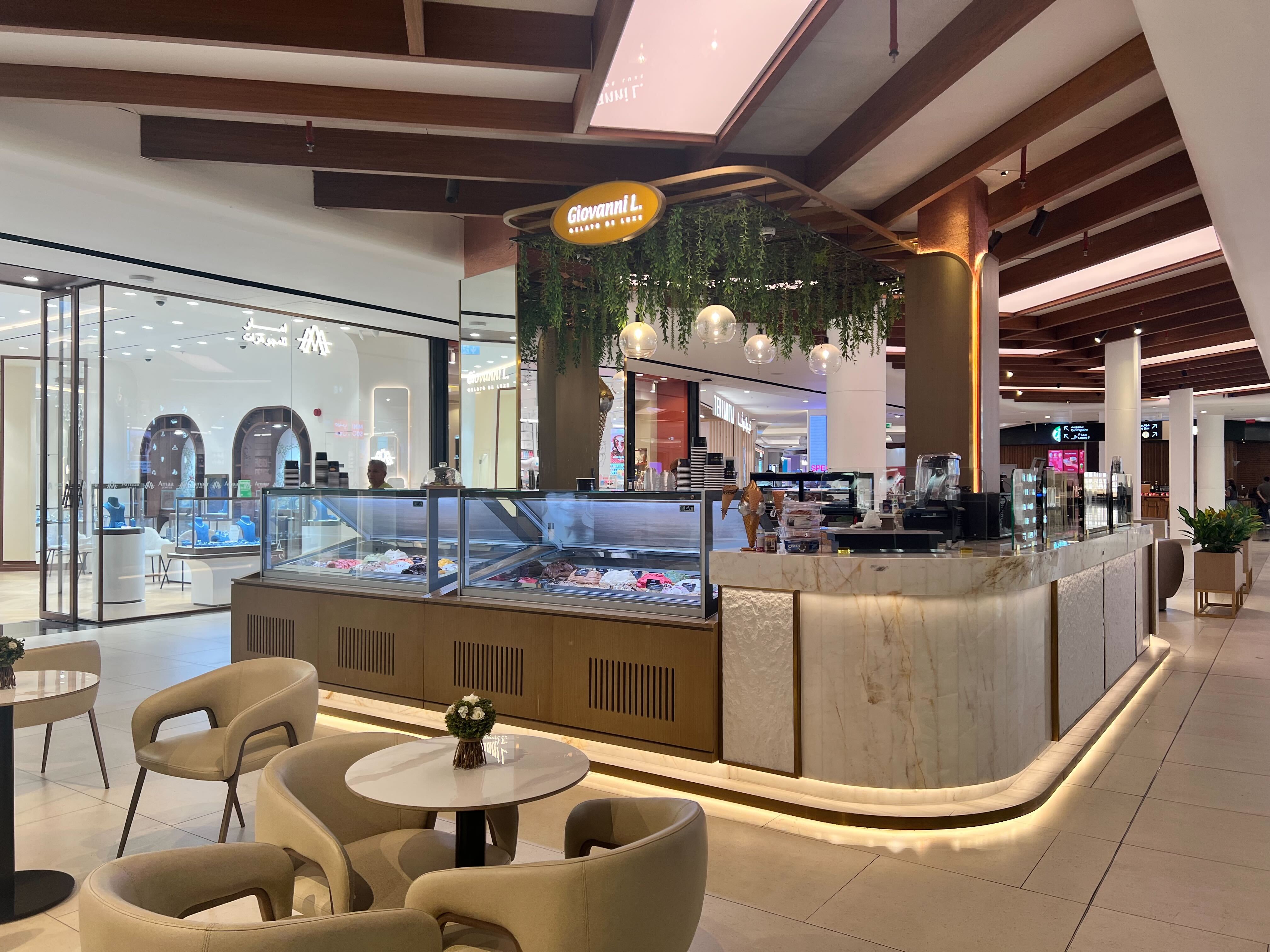 Giovanni L restaurant in Burjuman Mall, Dubai