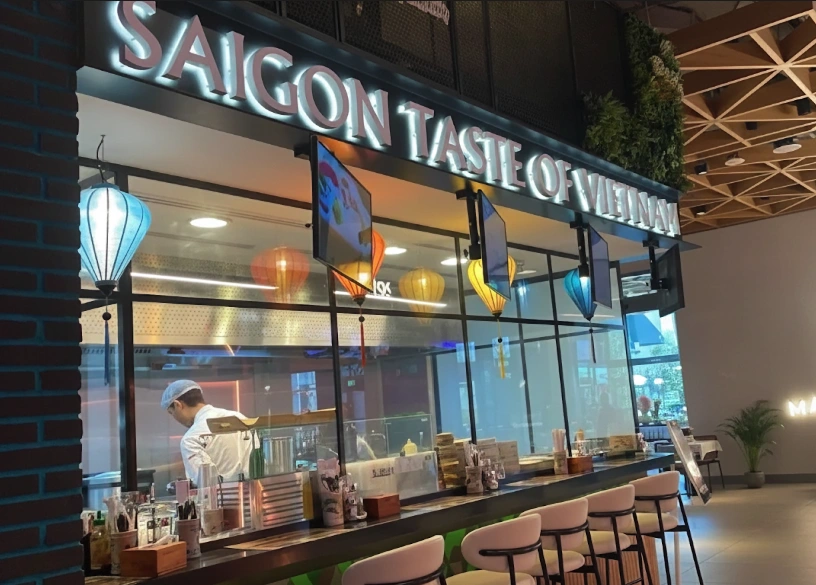 Saigon restaurant in Social Distrikt, Dubai