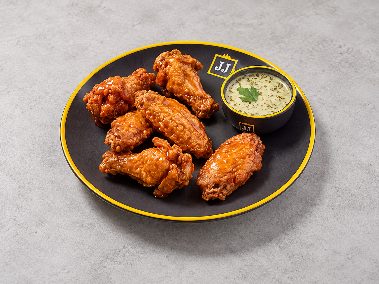 Fried Chicken Wings at JJ Chicken