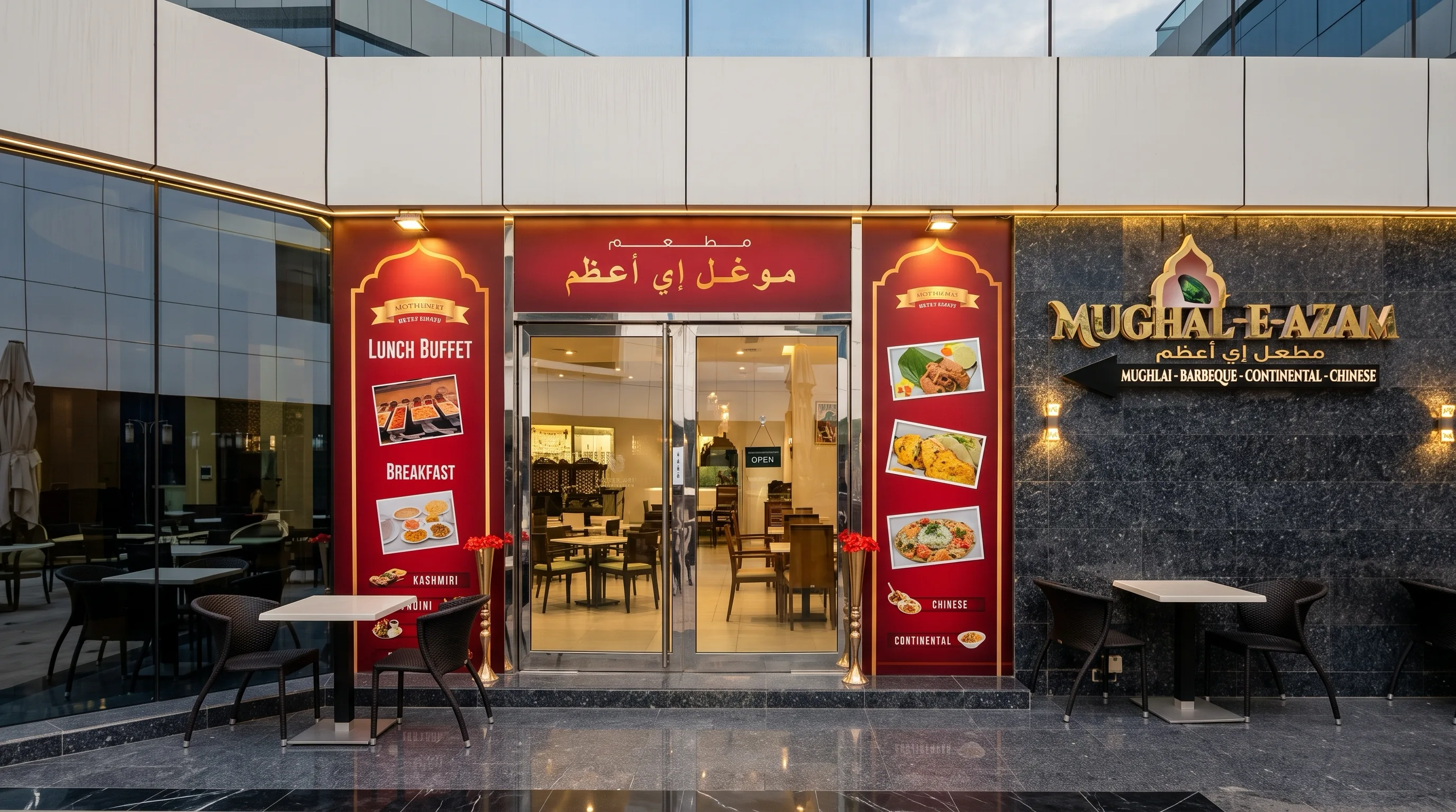 Mughal E Azam restaurant in Dubai Media City, Dubai